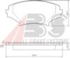 OPTIMAL 12237 Brake Pad Set, disc brake